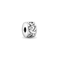 Charm Pandora de Clip Corazones Anudados - Bijuvera