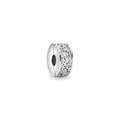 Charm Pandora de Clip Pavé Transparente - Bijuvera
