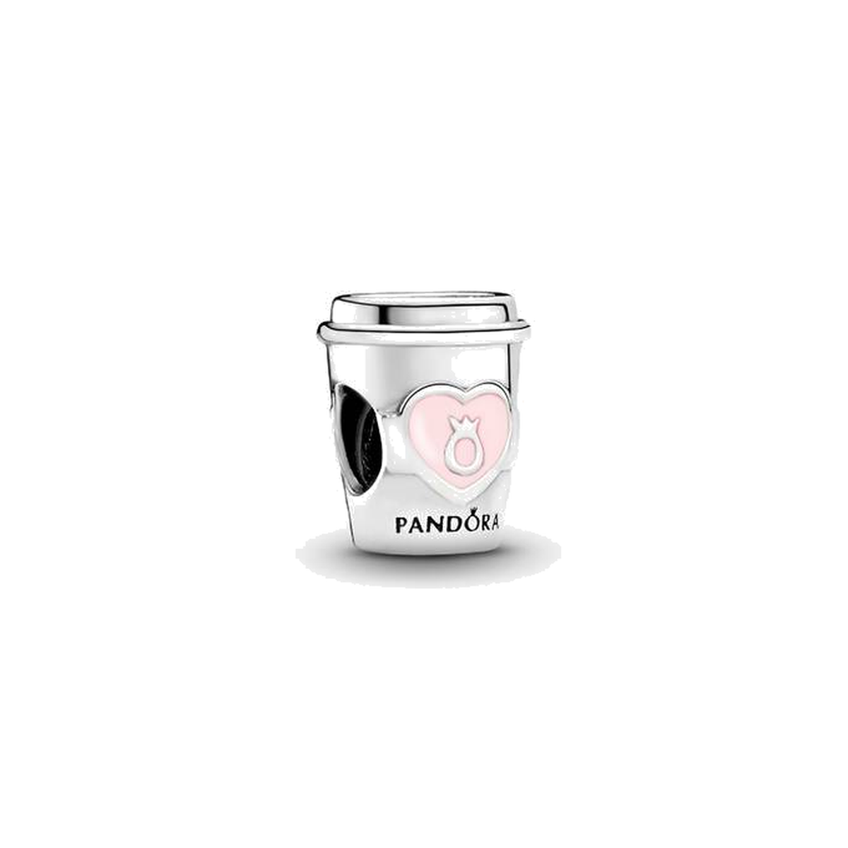 Charm Pandora en plata de ley Bebida para Llevar - Bijuvera