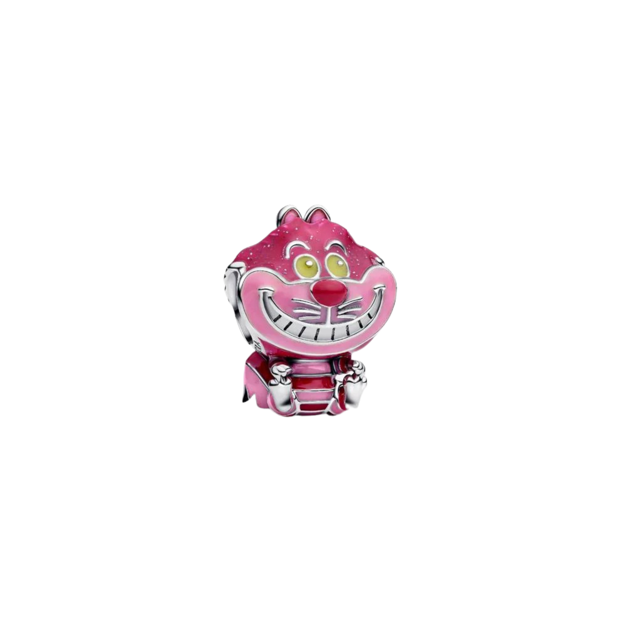 Charm Pandora Gato de Cheshire de Alicia en el País de las Maravillas en Plata de Primera Ley