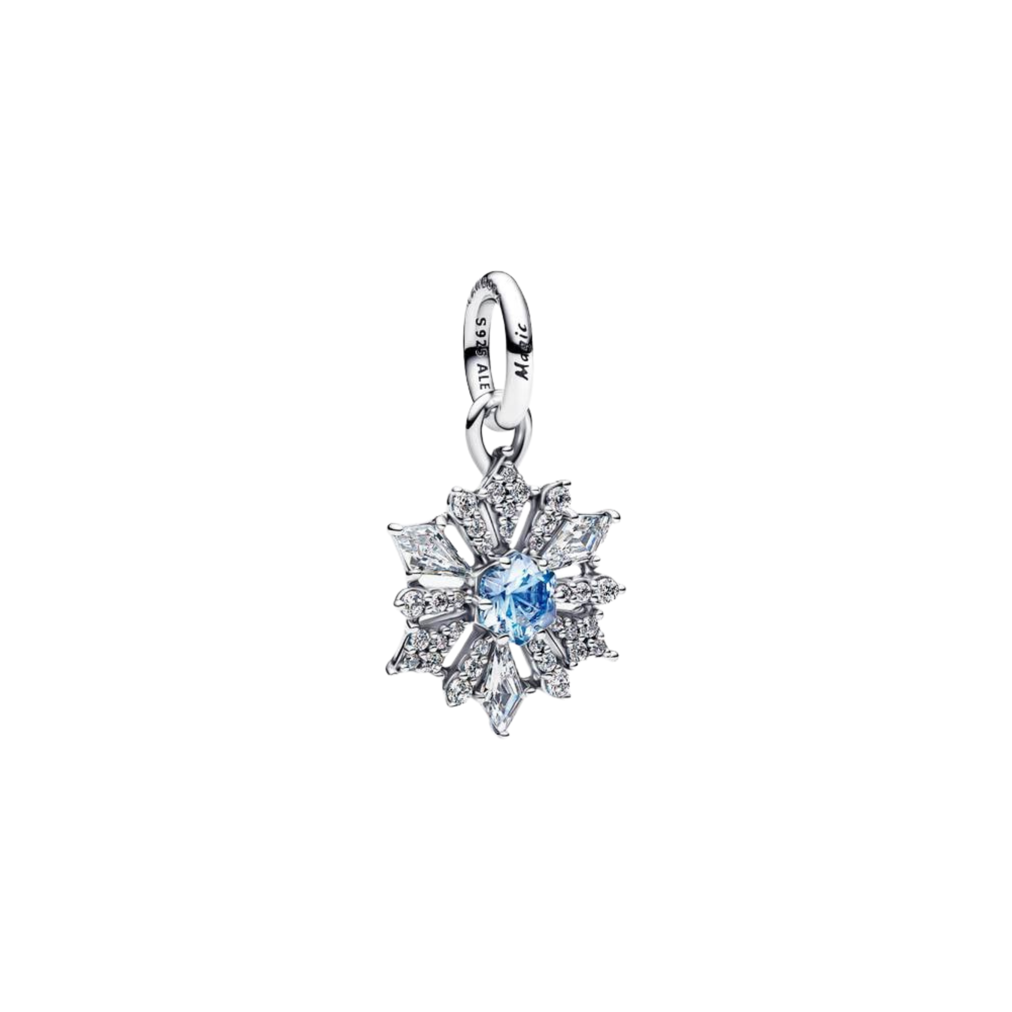 Charm Pandora Colgante Copo de Nieve Reina Elsa Frozen de Disney - Bijuvera