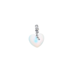 Charm Pandora Colgante Corazón y Estrella Fugaz - Bijuvera