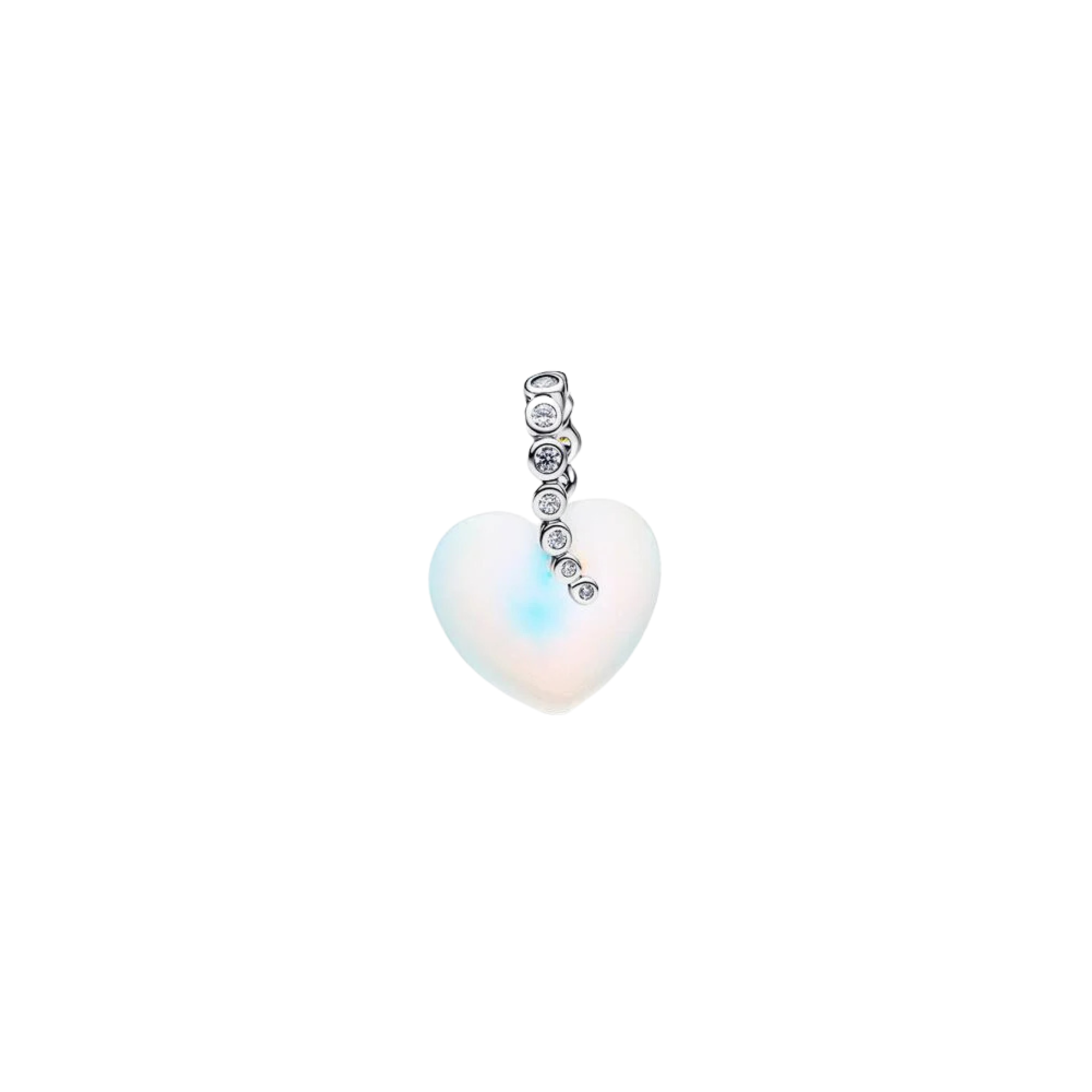 Charm Pandora Colgante Corazón y Estrella Fugaz - Bijuvera