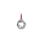 Charm Pandora Colgante Doble Corona Navideña - Bijuvera