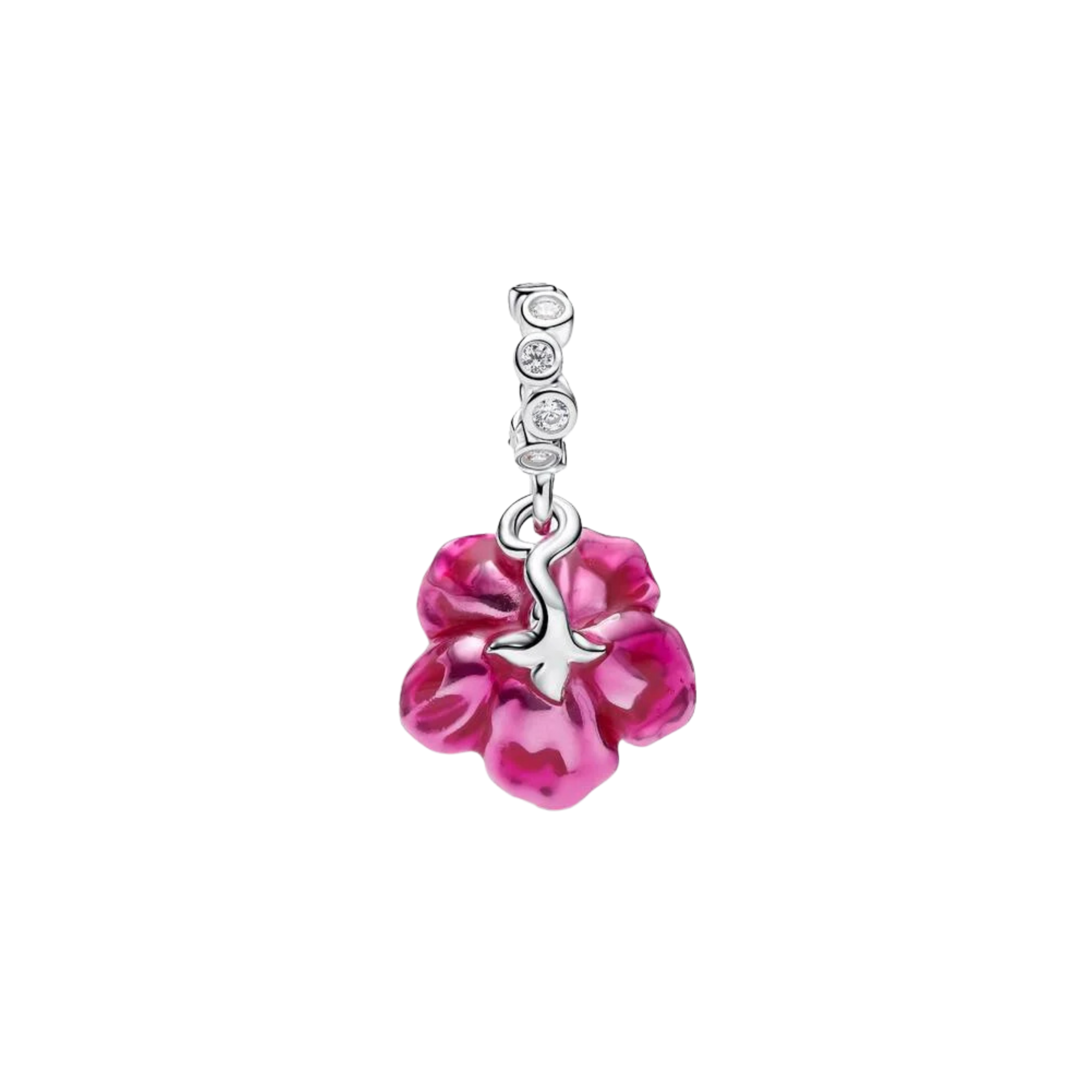Charm Pandora Colgante Flor de Hibisco - Bijuvera