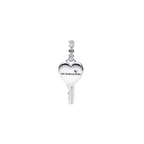 Charm Pandora Colgante Llave Corazón Opalescente - Bijuvera