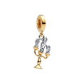 Charm Pandora Colgante Lumiere de La Bella y la Bestia de Disney - Bijuvera
