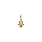 Charm Pandora Colgante Mini Mano de Fátima Verde - Bijuvera