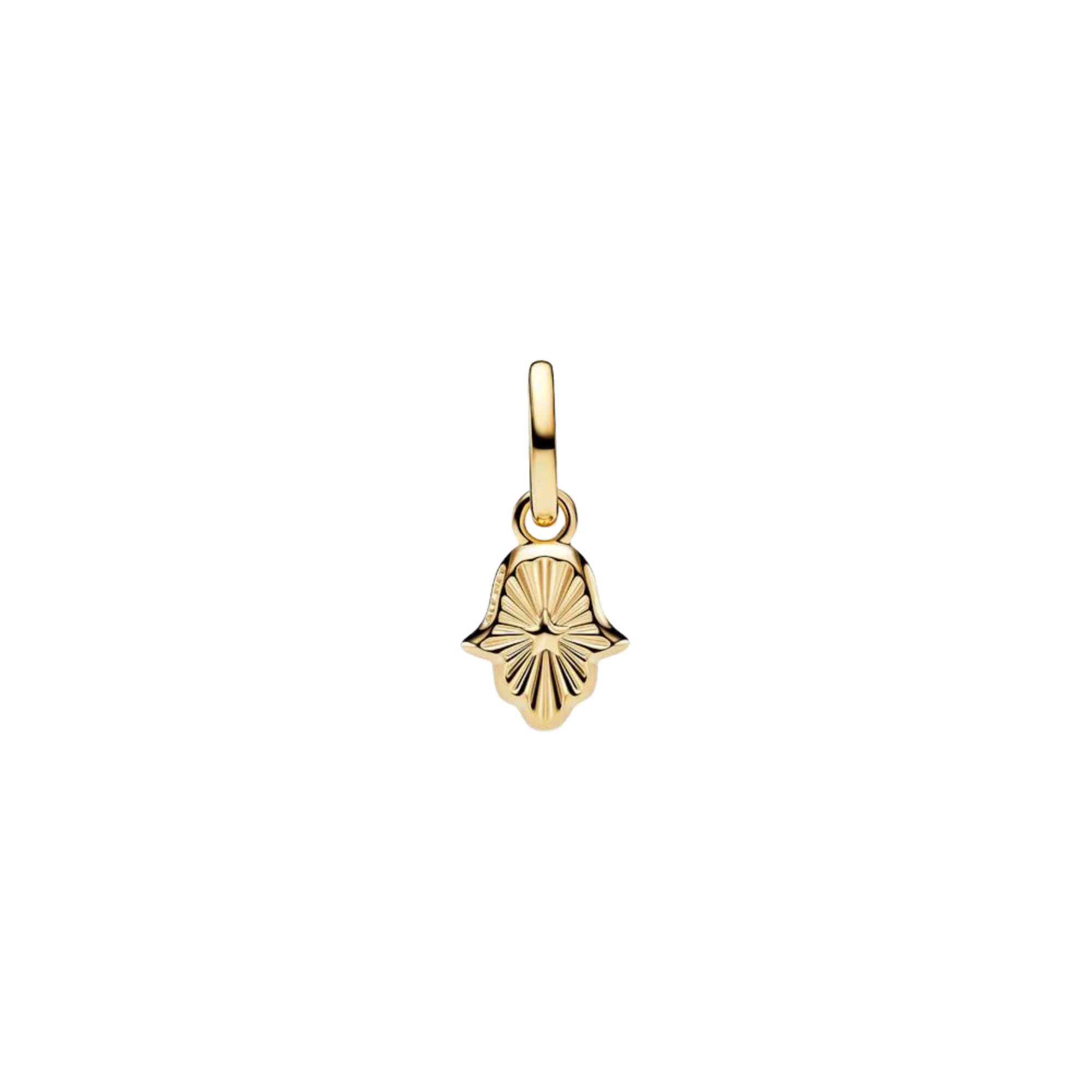 Charm Pandora Colgante Mini Mano de Fátima Verde - Bijuvera