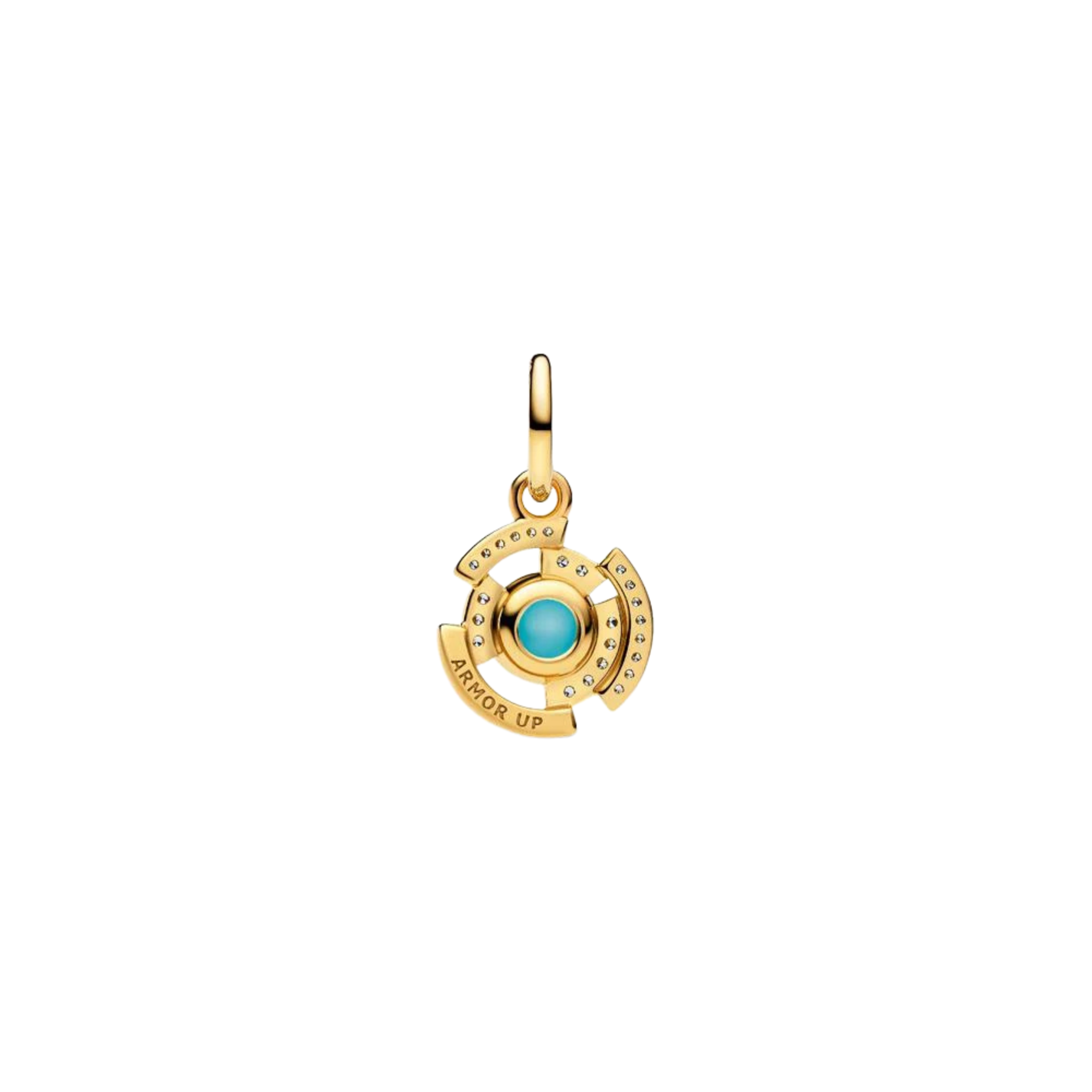 Charm Pandora Colgante Reactor de Arco Iron Man de Marvel - Bijuvera