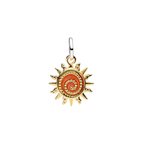 Charm Pandora Colgante Sol Remolino en Dos Tonos - Bijuvera