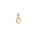 Charm Pandora Pendentif Trèfle de la Chance Blanc - Bijuvera