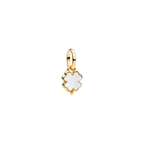 Charm Pandora Pendentif Trèfle de la Chance Blanc - Bijuvera