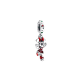 Charm Colgante Pandora Minnie Mouse Patinando Plata de Ley 925