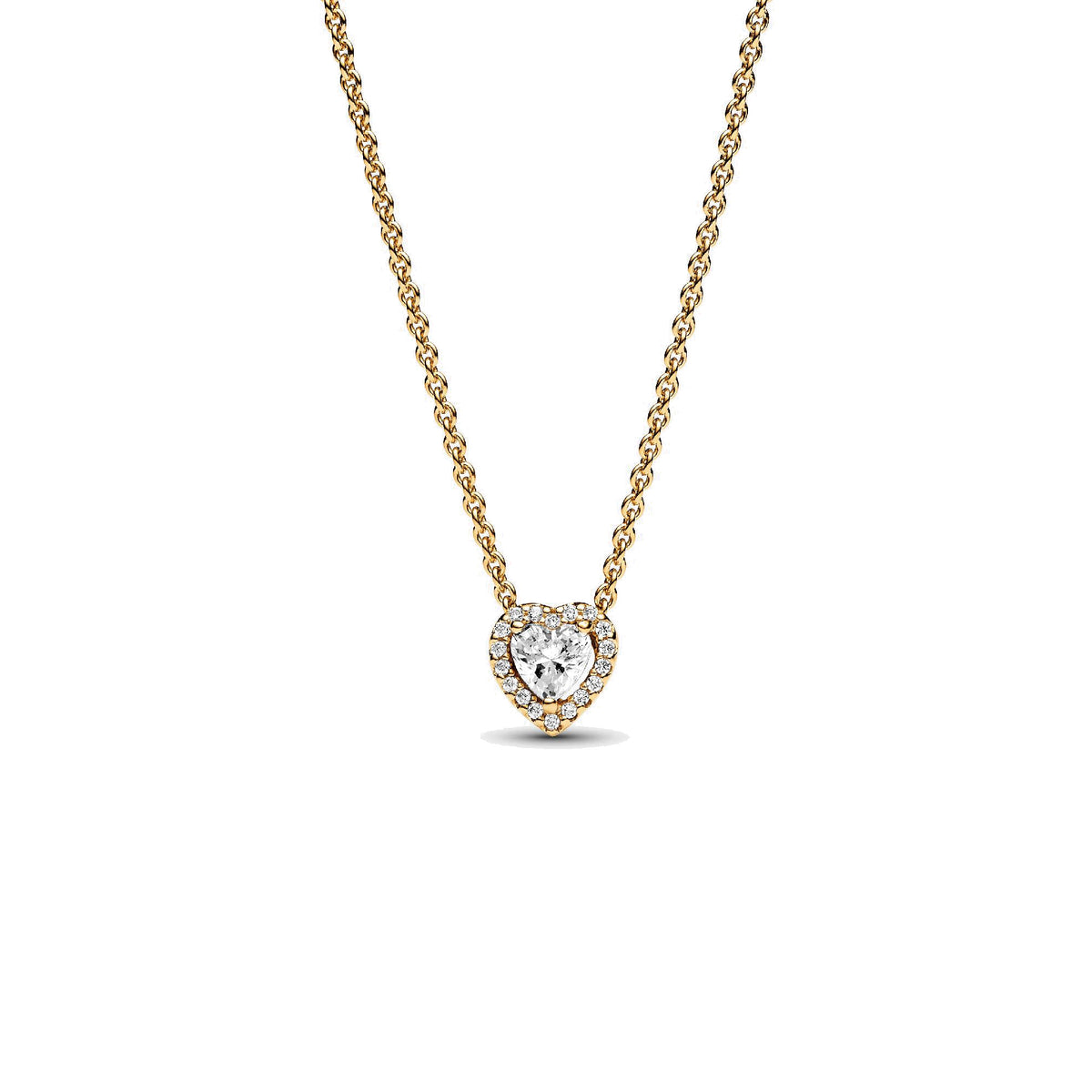 Collar Pandora Brillante Corazón - Bijuvera
