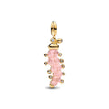 Collar Pandora Charm Oruga Rosa - Bijuvera