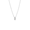 Collar Pandora Colgante Doble Corazón Brillante - Bijuvera