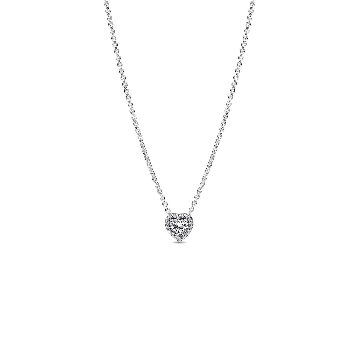 Collar Pandora Corazón en Relieve - Bijuvera