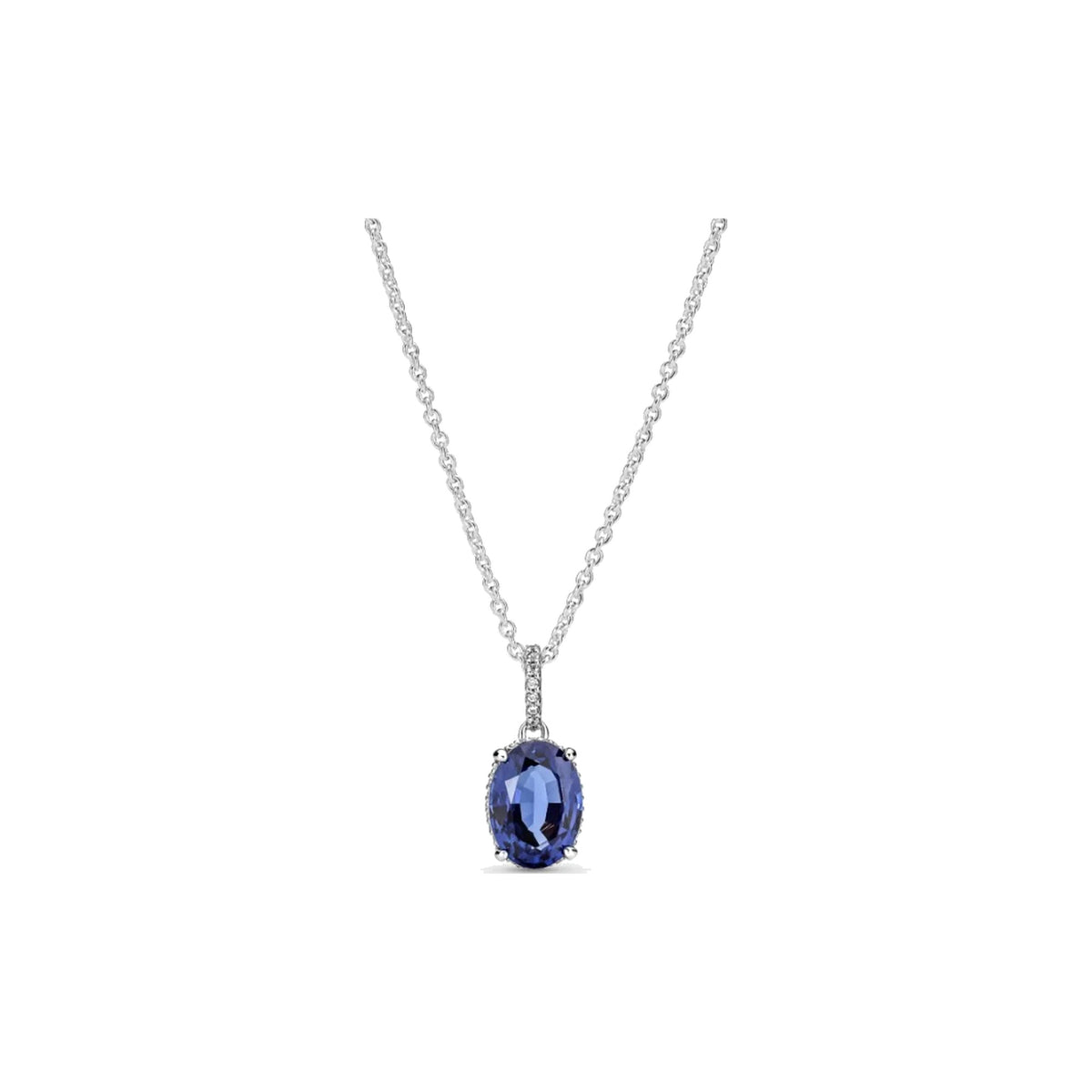 Collar Pandora Halo Brillante - Bijuvera