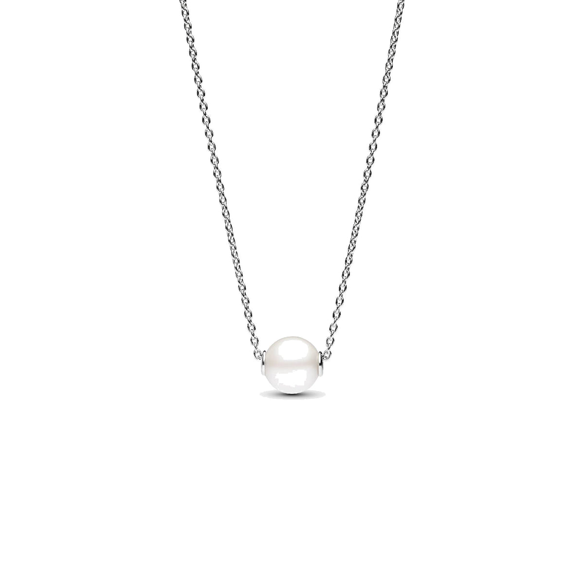 Collar Pandora Perla Cultivada de Agua Dulce Tratada - Bijuvera