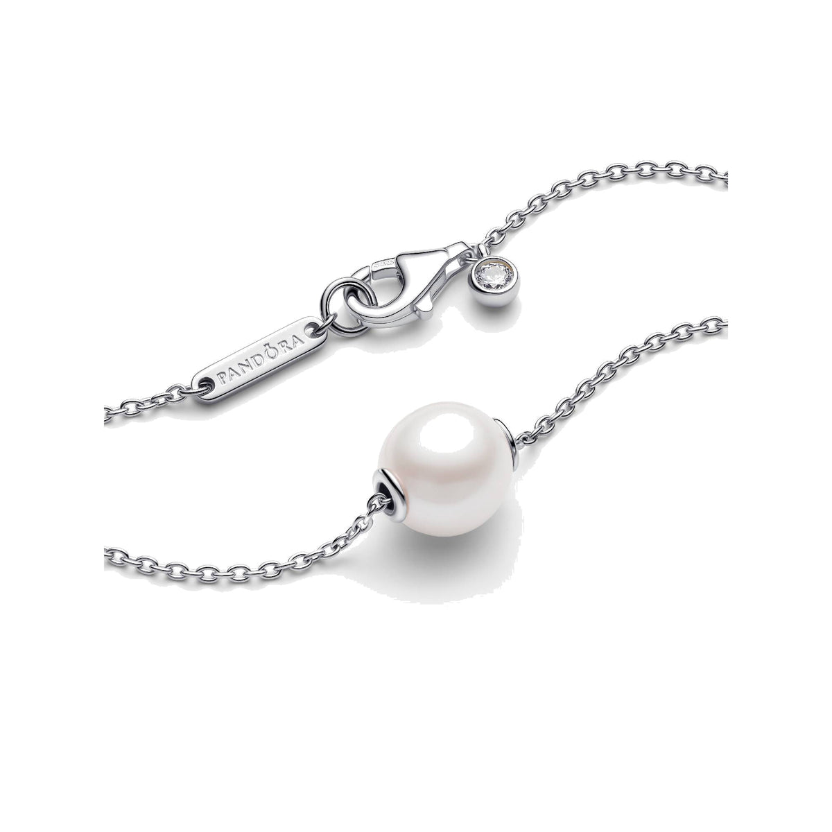 Collar Pandora Perla Cultivada de Agua Dulce Tratada - Bijuvera