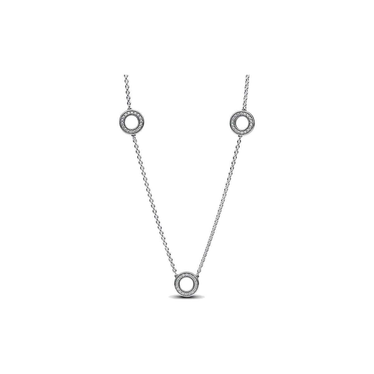 Collar Pandora Signature circulos - Bijuvera