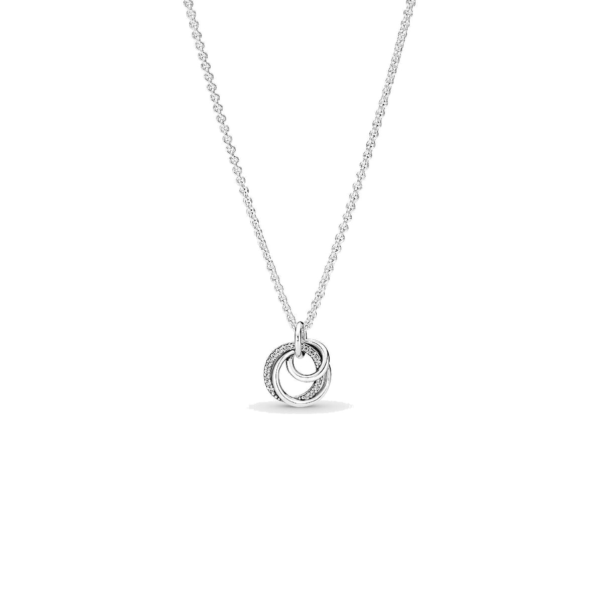 Collar Pandora con Colgante Familia Unida para Siempre - Bijuvera
