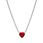 Collier Pandora Cœur Halo Brillant - Bijuvera