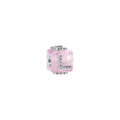 Charm Pandora Cubo Amor Cristal de Murano Rosa - Bijuvera