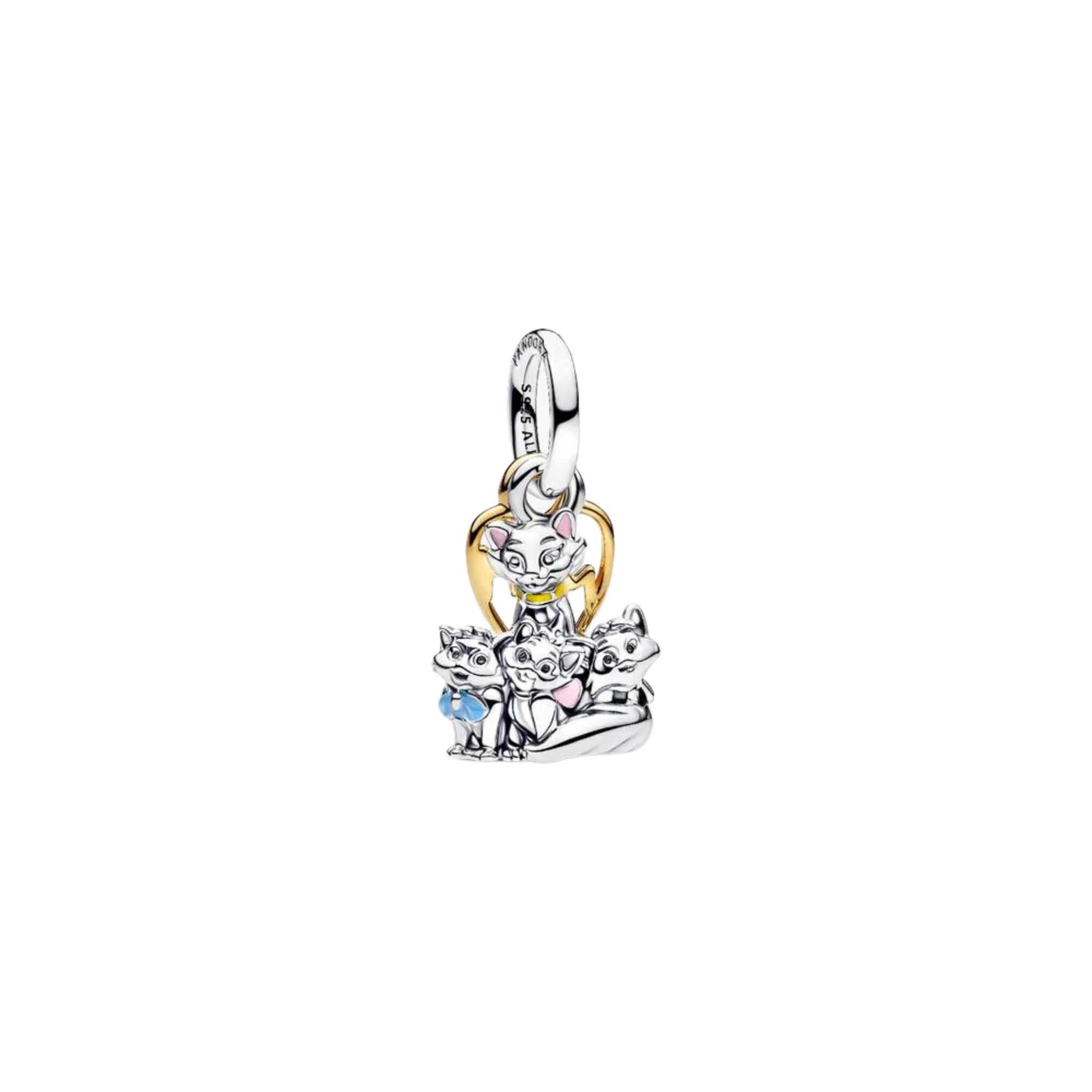 Charm Pandora Duquesa y Gatitos de Los Aristogatos de Disney - Bijuvera