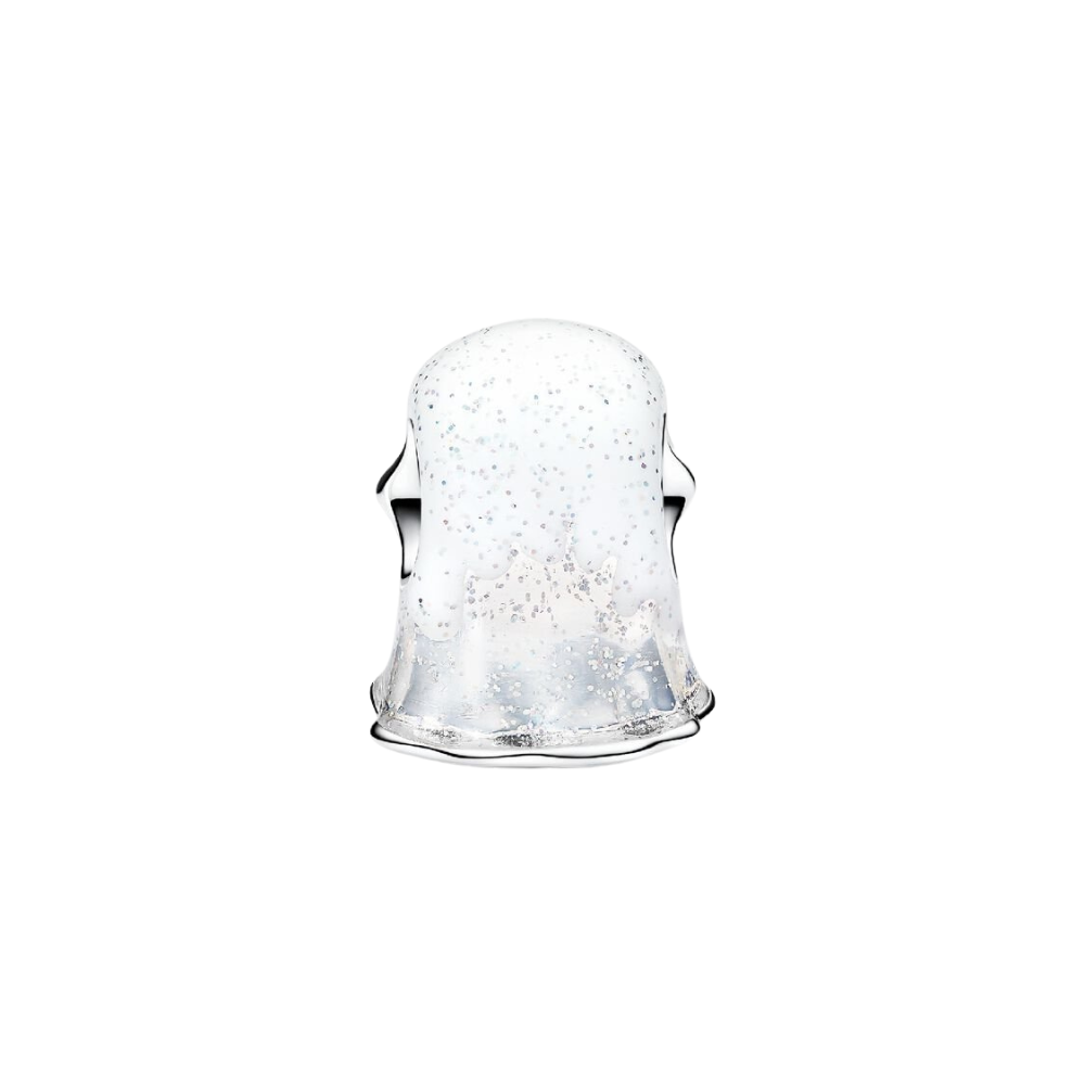 Pandora Charm Geist Boo, im Dunkeln leuchtend, aus Sterlingsilber