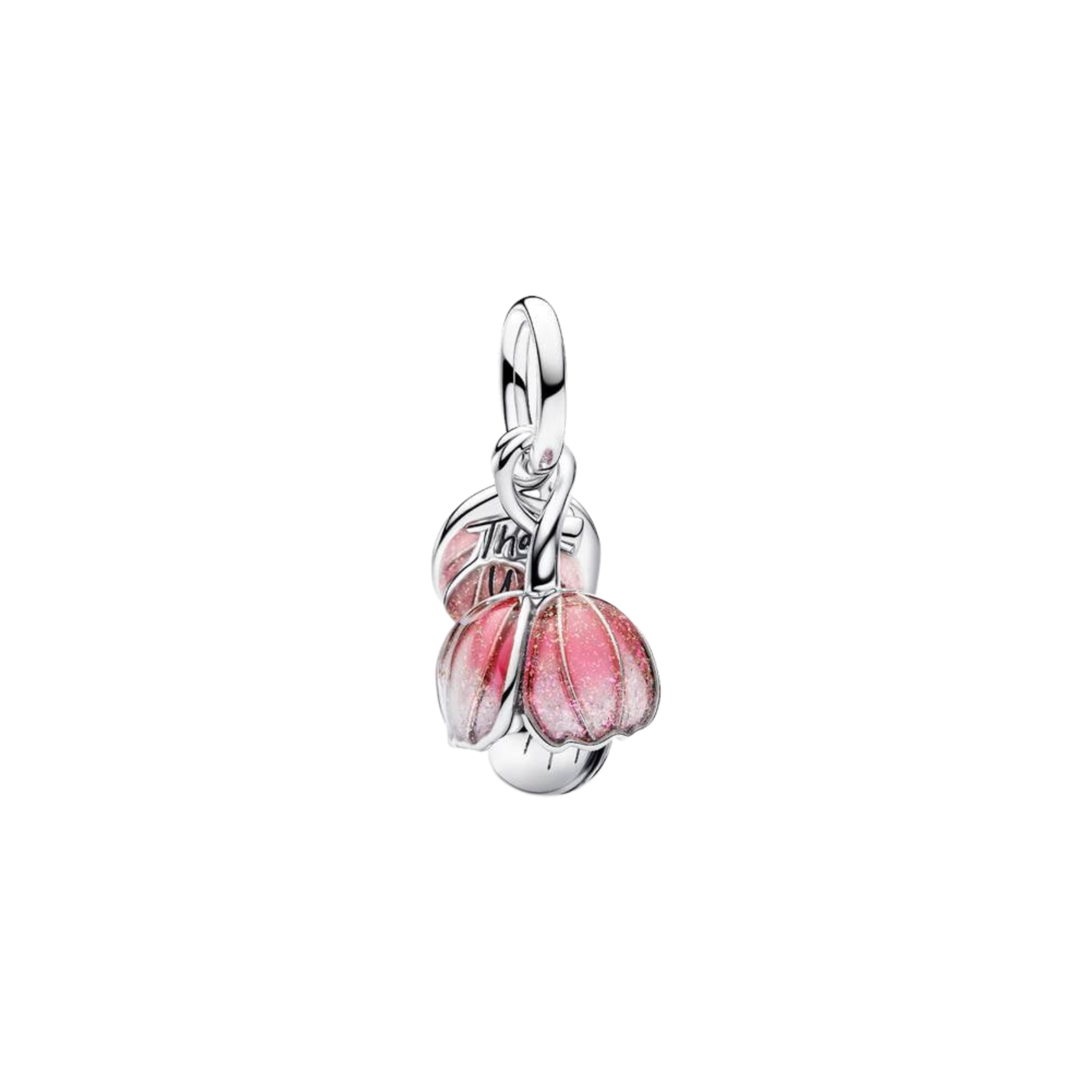Charm Pandora Flor Floreciente en Dos Tonos - Bijuvera