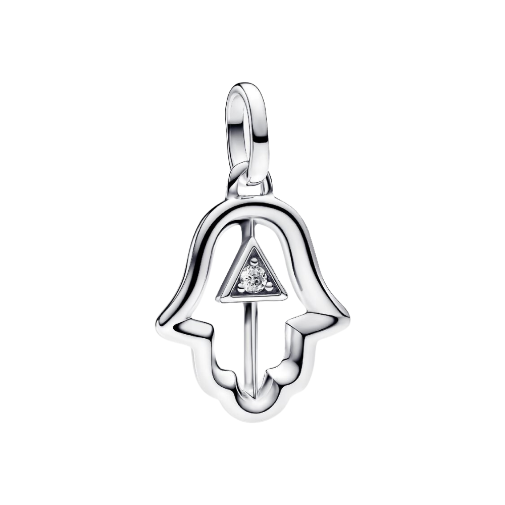 Charm Médaillon Main Hamsa Pandora ME en Argent Massif