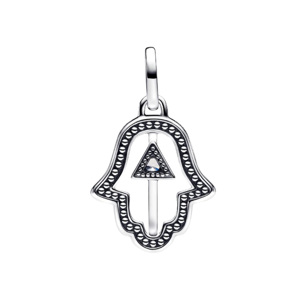 Charm Médaillon Main Hamsa Pandora ME en Argent Massif