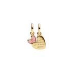 Charm Pandora Madre e Hija Corazón Divisible - Bijuvera