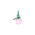 Charm Pandora Pomme Cristal de Murano Rose - Bijuvera