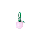 Charm Pandora Pomme Cristal de Murano Rose - Bijuvera