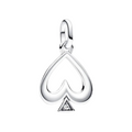 Charm Medallón Pandora ME As de Picas – Plata de Ley y Esmalte Negro Reversible