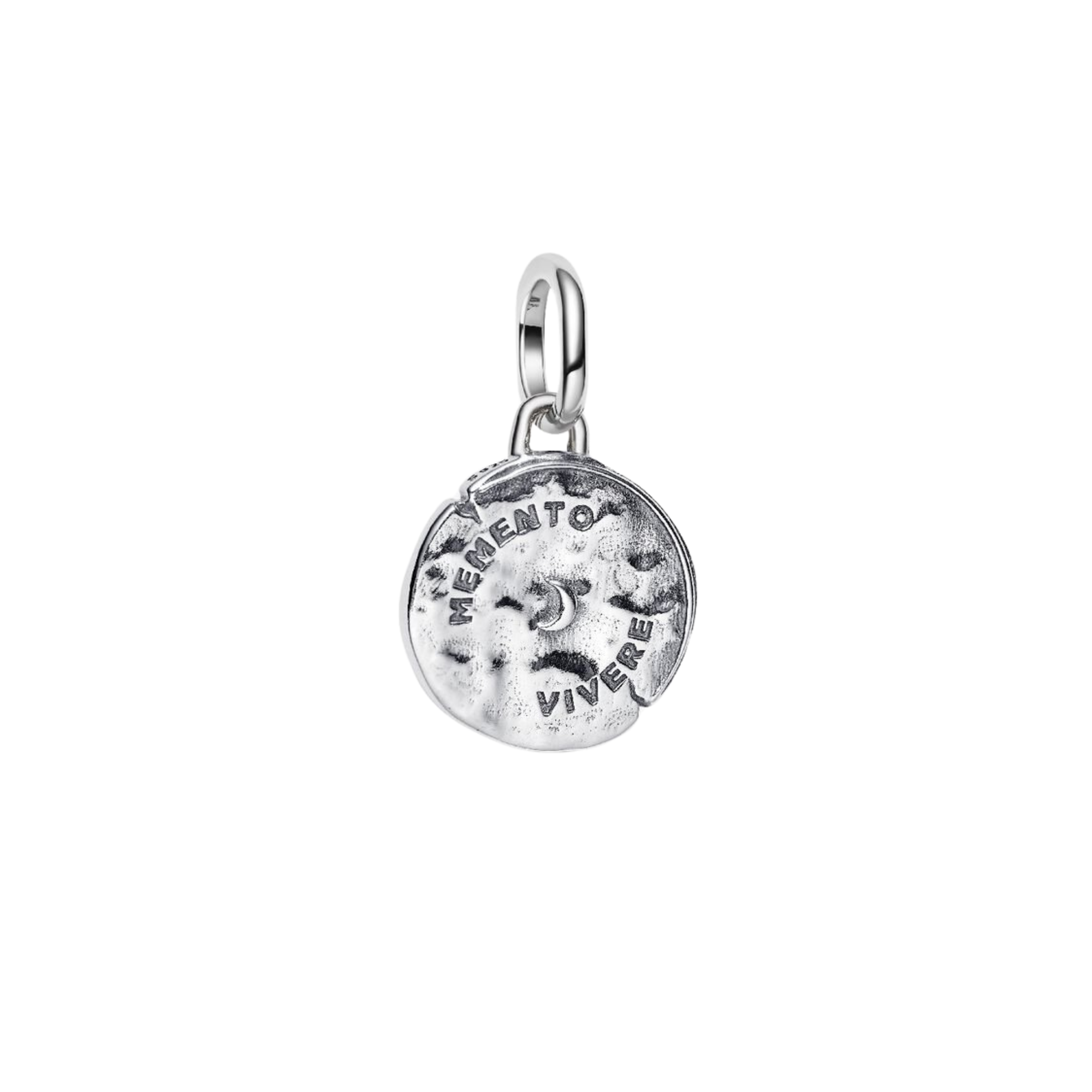 Charm Pandora Medallón Serpiente Infinita en Plata de Primera Ley