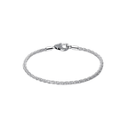 Pulsera Pandora Moments Cadena de Espiga con Cierre en Pavé - Bijuvera