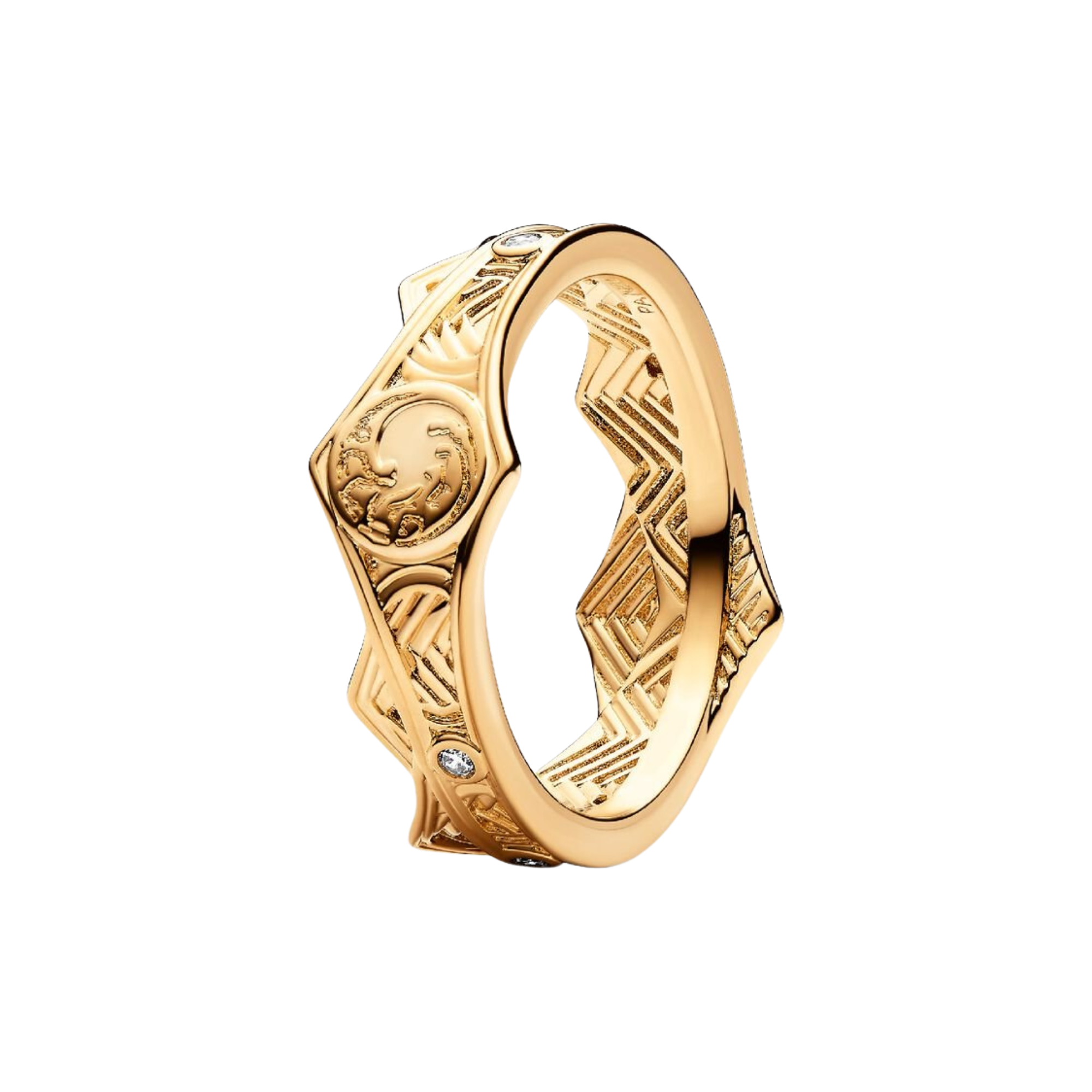 Pandora Anillo Corona Casa de Dragón Juego de Tronos - Bijuvera