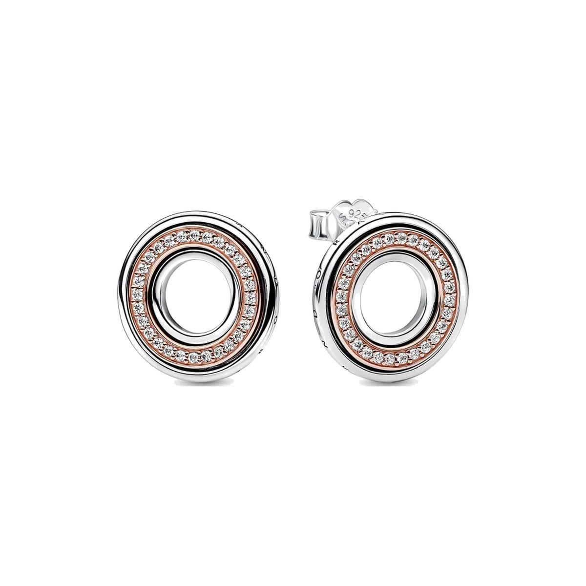 Pendientes Pandora aretes circonitas - Bijuvera