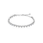 Pulsera Pandora Corazón Triple Gemas  - Bijuvera
