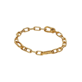 Bracelet Pandora Small Link Chains in Gold Color - Bijuvera