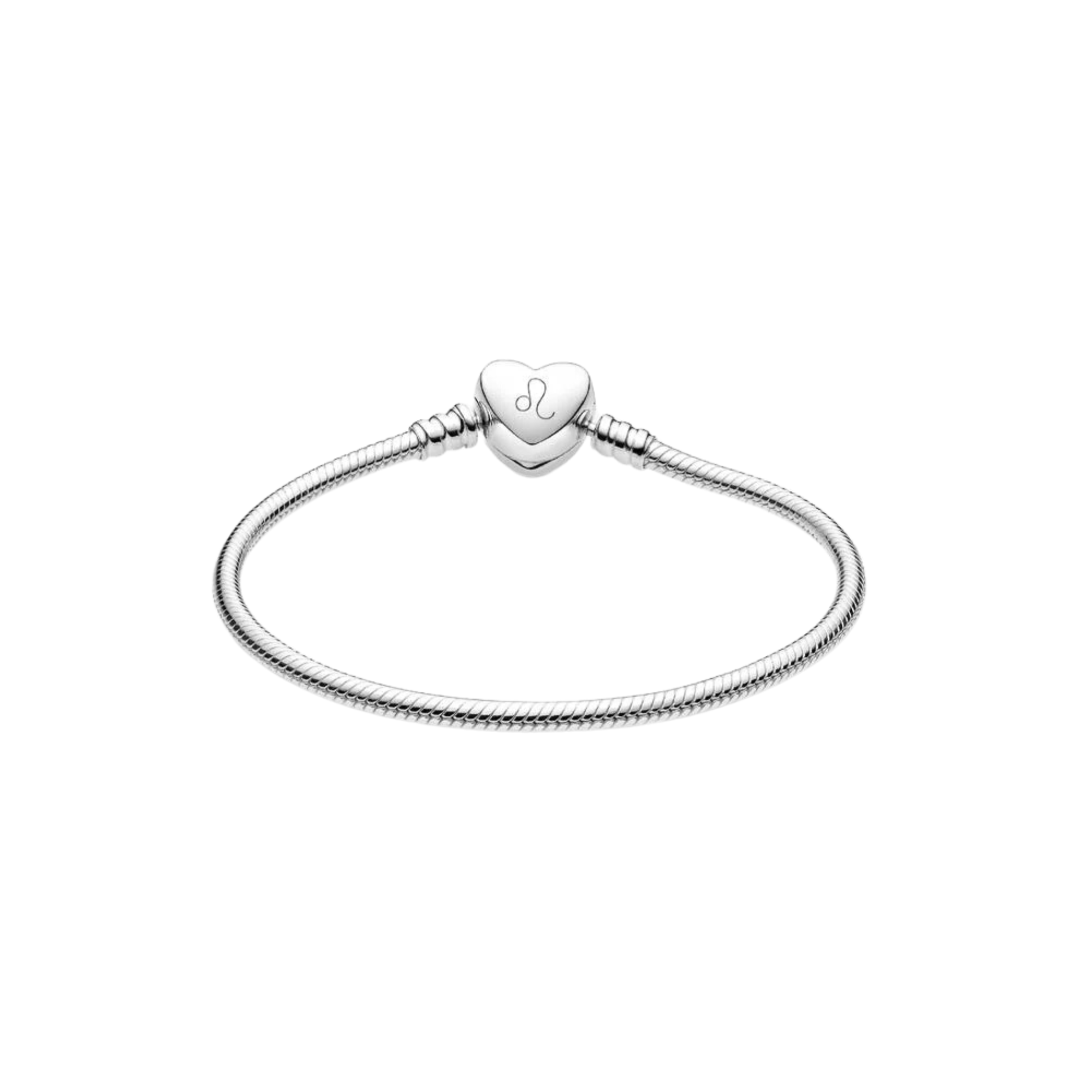 Pulsera Pandora Moments Diseño Cadena de Serpiente con cierre de Corazón  - Bijuvera