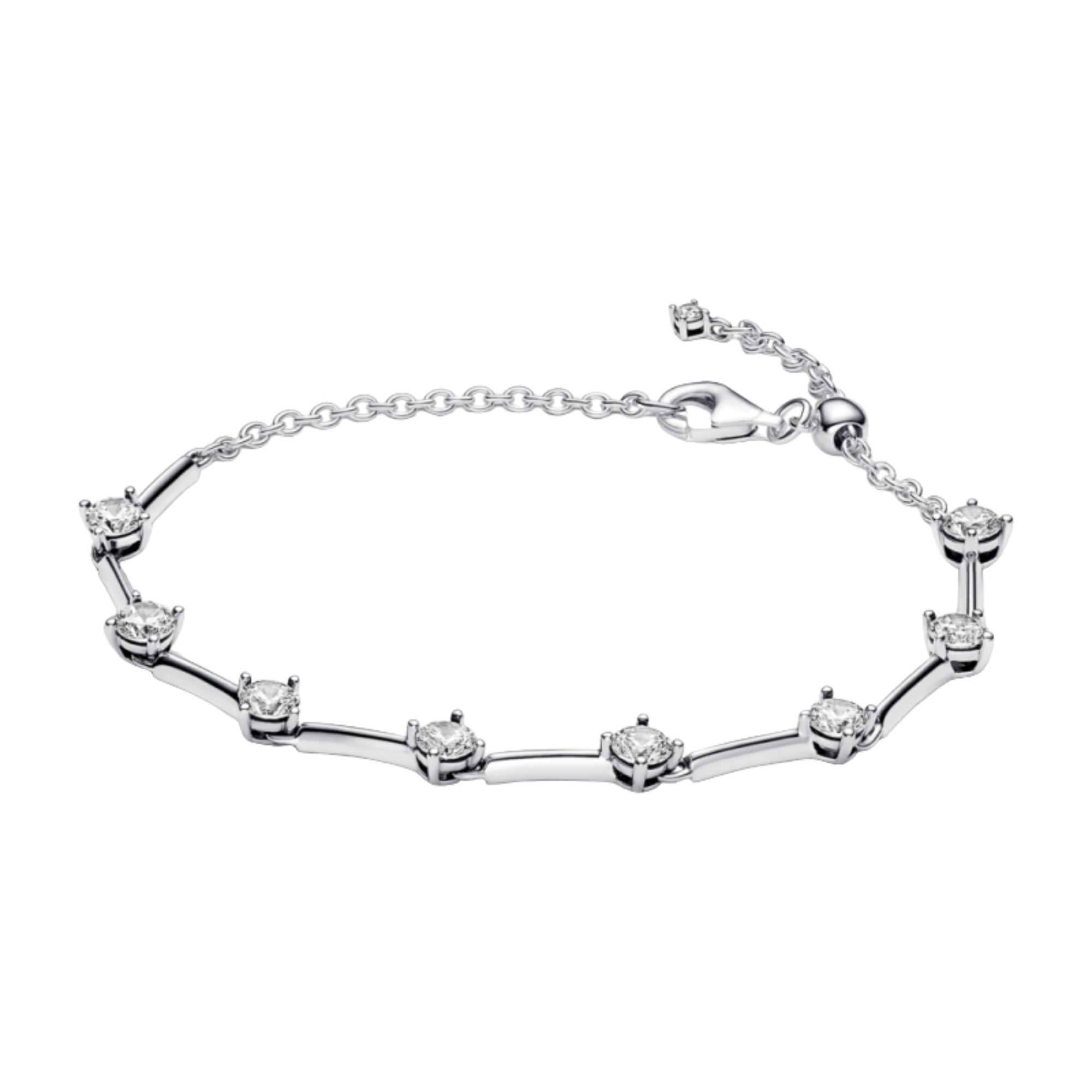 Pulsera Pandora Barras Brillantes - Bijuvera