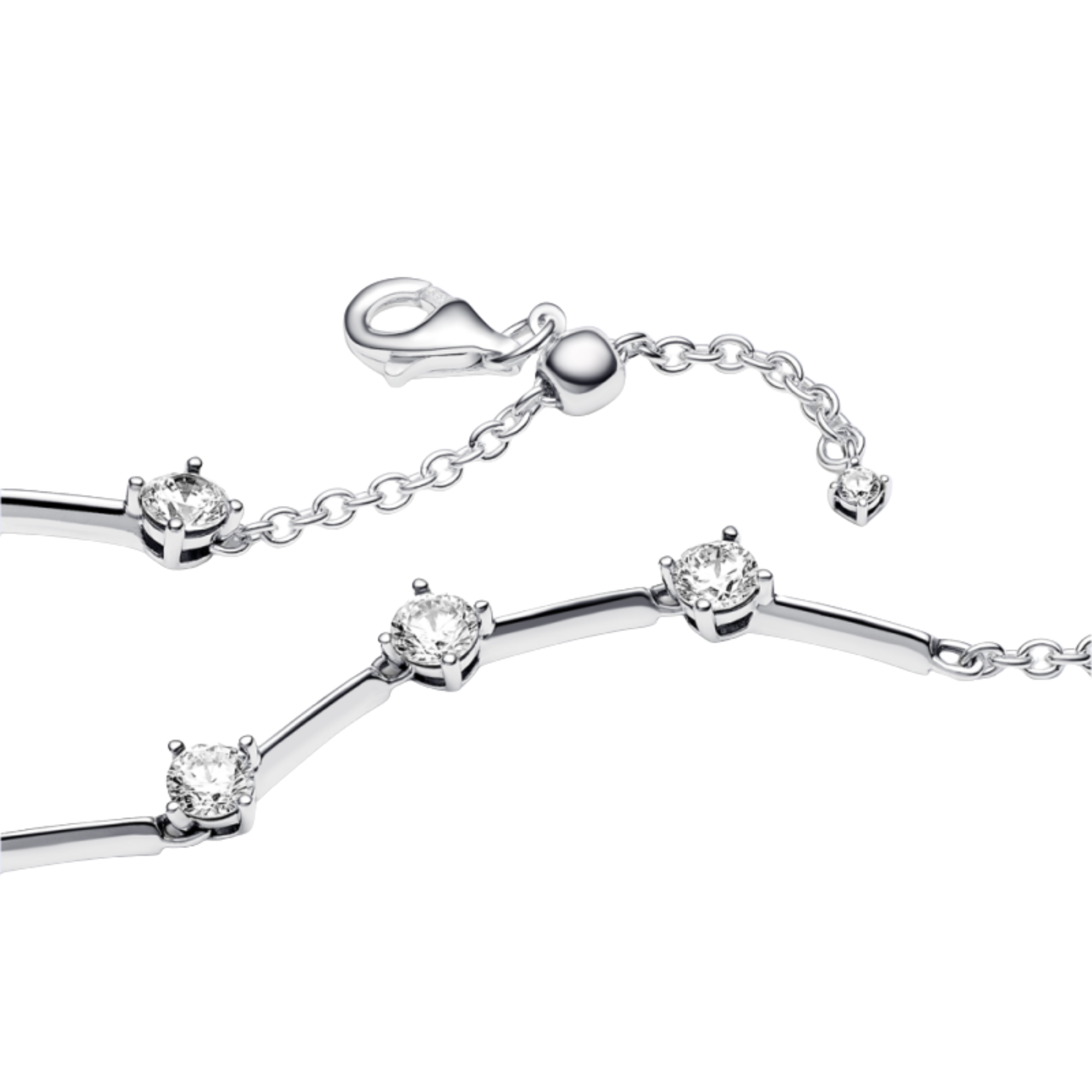 Pulsera Pandora Barras Brillantes - Bijuvera