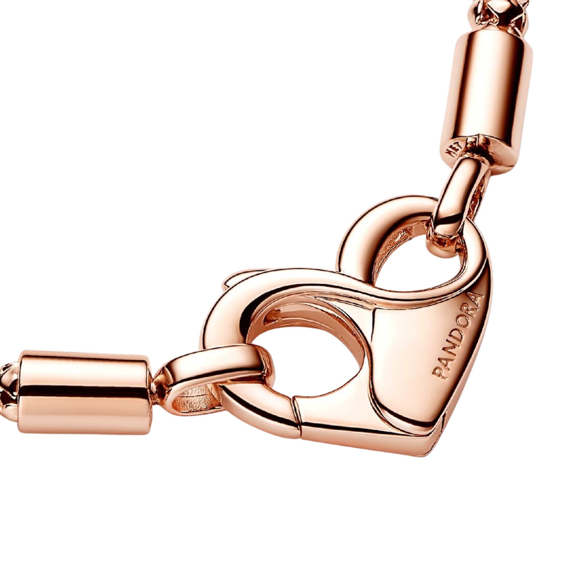 Pandora Moments Armband met Studs in Roségoud - Bijuvera