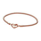 Pandora Moments Armband met Studs in Roségoud - Bijuvera