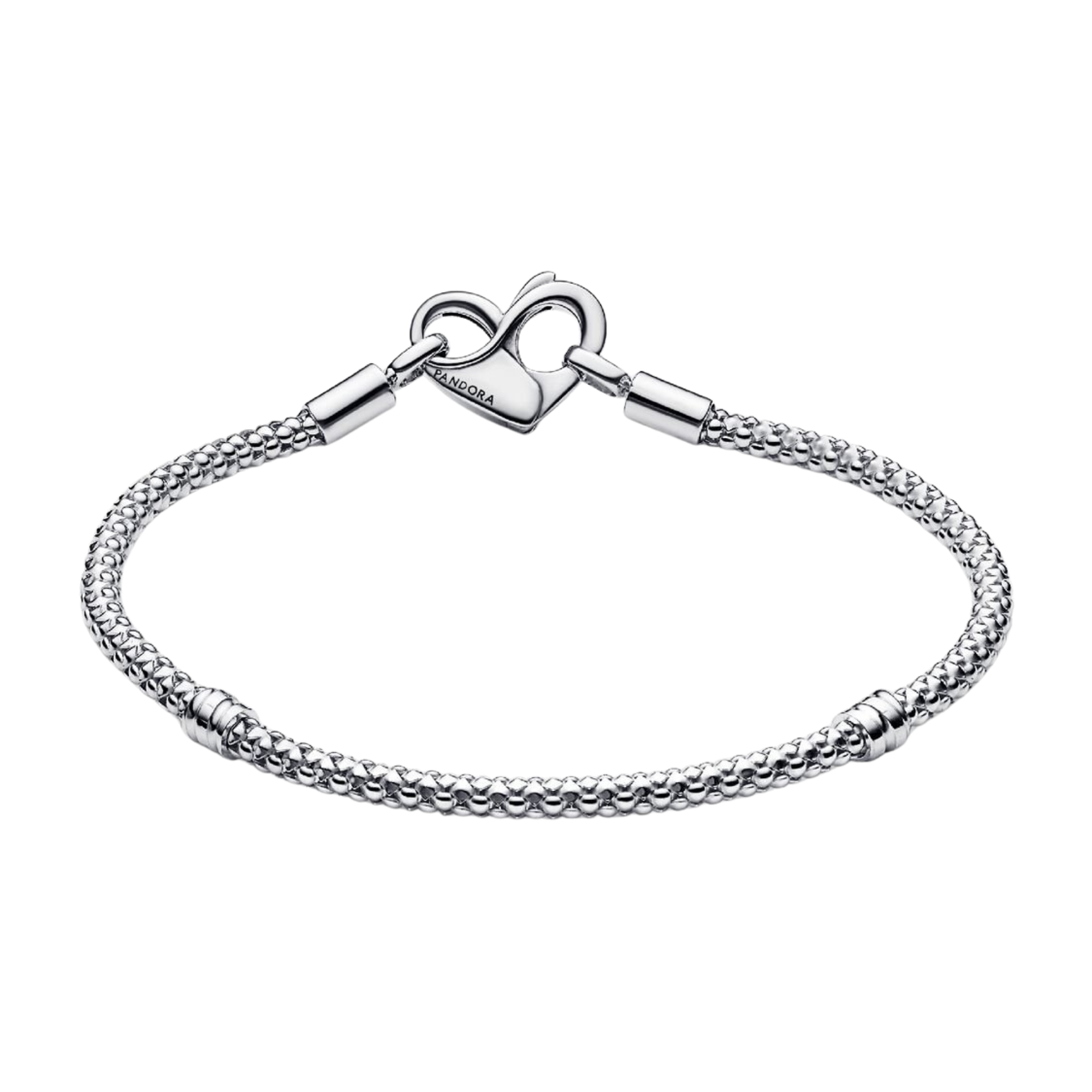 Pandora Moments Armband met Studs in Zilver - Bijuvera